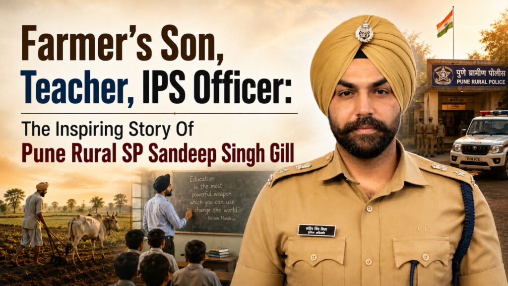 Farmer's Son, Teacher, IPS Officer: The Inspiring Story Of Pune Rural SP Sandeep Singh Gill