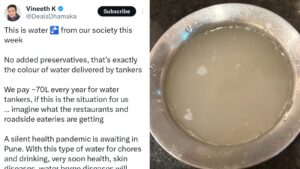 ₹70 Lakh a Year for Tankers, Pune Society Gets Dirty Water — Residents Warn of 'Silent Health Pandemic'