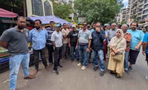 Pune: Bramha Majestic Residents On NIBM Road Join Hands To Remove Unauthorized Vendors, Restore Cleanliness Near Society Gate