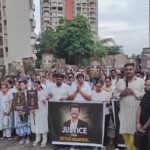 Lodha Belmondo Township in Pune Holds Massive Candlelight March Seeking Justice for Ketan Agarwal