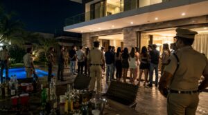 Midnight Raid at Lonavala Villa: 9 Men and 7 Women Among 18 Booked for Illegal Liquor Party