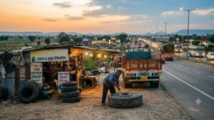 No More Waiting for Hours: NHAI Plans Puncture Repair Facilities Every 20-25 km on Highways to Improve Road Safety