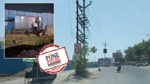 Pune Pulse Impact: After Three Years Of Waiting, PMC Begins Pole-Shifting Work At Kad Nagar Chowk In Undri