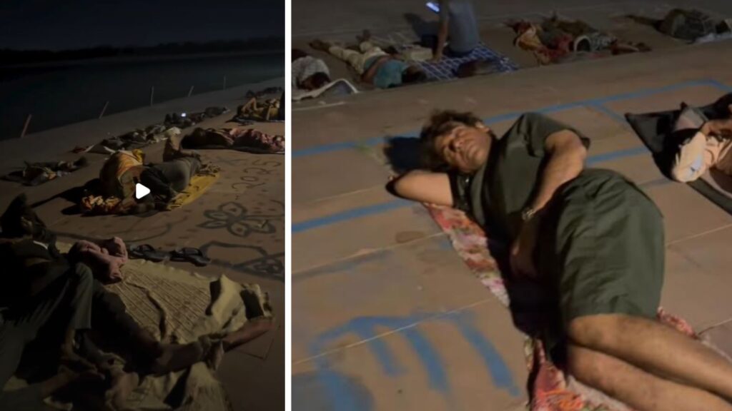 Video: Sunil Grover Sleeps on a Riverbank Among Devotees, Shares a Serene Night Under the Stars