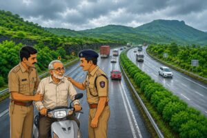 Pune Police Rescue Missing 82-Year-Old Man with Memory Loss from Pune-Mumbai Expressway