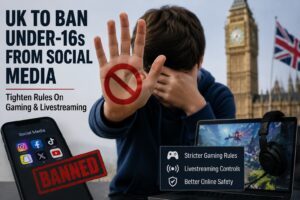 UK Considers Ban On Social Media For Under-16s; Plans Tighter Rules For Gaming And Livestreaming