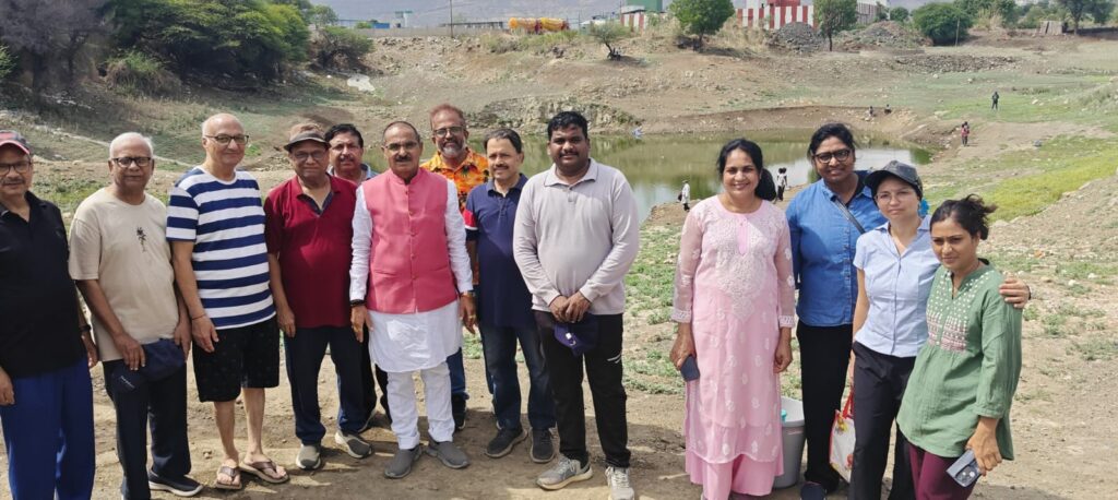 Pune News: Undri Residents Unite For Tree Plantation And Clean-Up Drive At Autadewadi Lake