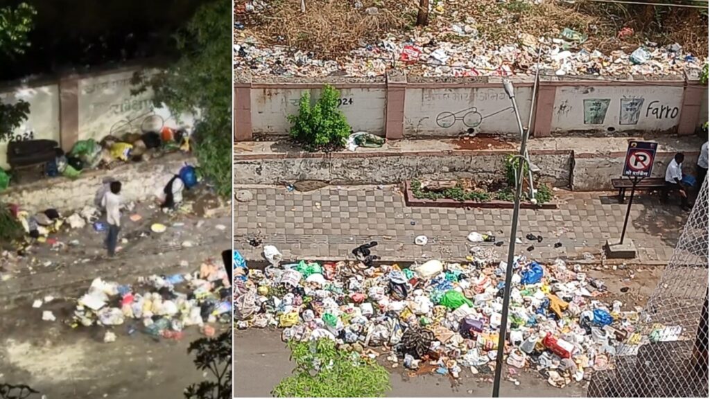 Pune: PMC WhatsApp Complaints Go Unresolved, Bramha Avenue Residents From Kondhwa Flag Growing Garbage Menace  