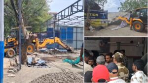 Pune: PMC And Police Continue Crackdown, Clear 40,000 Sq Ft Of Encroachments In Wanowrie