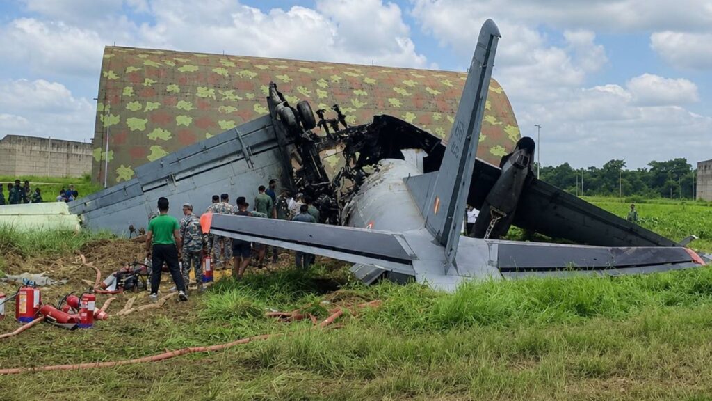 IAF AN-32 Transport Aircraft Crashes At Jorhat Air Base In Assam; Investigation On