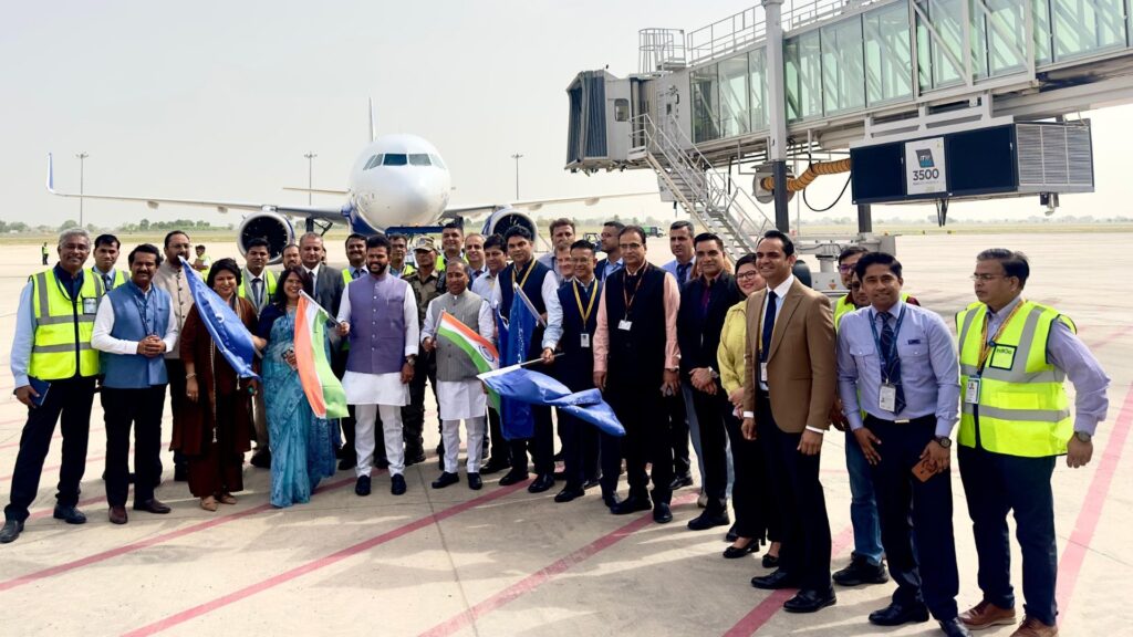 IndiGo Becomes First Airline To Commence Operations From Noida International Airport