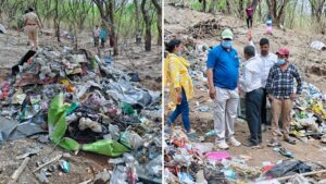 Pune: PMC Conducts Massive Clean-Up Drive At Katraj Ghat, Removes 50–55 Metric Tonnes Of Waste