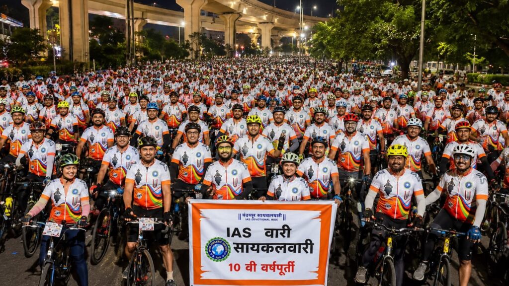 Over 2,350 Cyclists Complete 10th Pune–Pandharpur Cycle Wari, Making It India’s Largest Cycling Pilgrimage