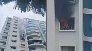 Pune: Fire At Laxmi Road Building Damages Five Bikes, Three Bicycles; Residents Rescued Safely