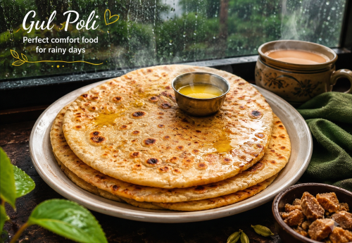 Savour the Monsoon with Gul Poli, Maharashtra's Traditional Sweet Flatbread
