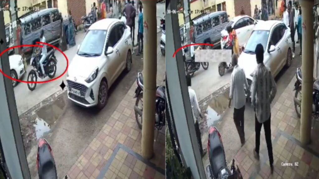 Accident: Pune Horror! Speeding Car Runs Over 2-Year-Old Girl; Doctor Booked, Shocking CCTV Video Emerges