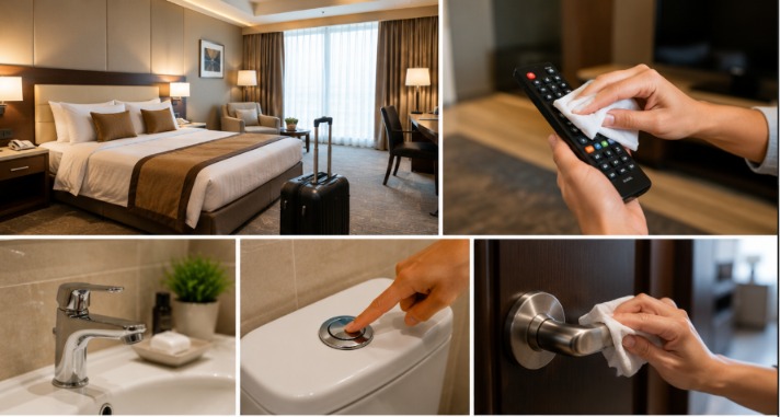 Hotel Room Hygiene: 5 Things You Should Never Touch First After Check-In