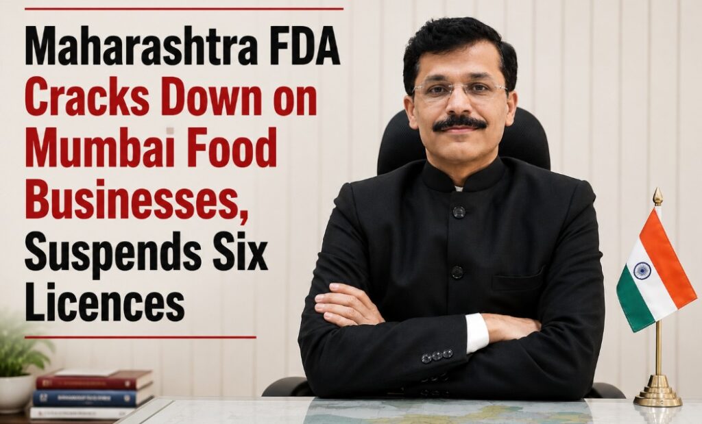 Maharashtra FDA Suspends Licences of Six Mumbai Food Establishments Over Hygiene Violations