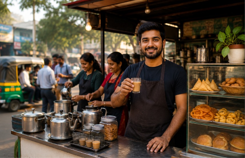 Man Quits ₹38,000 Job, Starts Tea Shop, Now Earns ₹1.8 Lakh Every Month