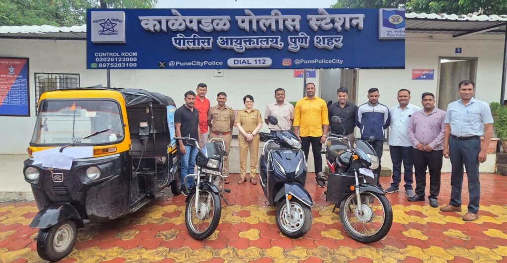 Pune Police Nab Juvenile, Recover 3 Stolen Bikes, Auto-Rickshaw And Mobile Worth ₹4.5 Lakh