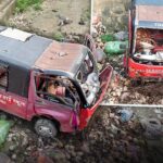 School Van Falls Into Canal: 13 Children Injured, 3 Critical; Accident Raises Fresh Questions Over Student Transport Safety