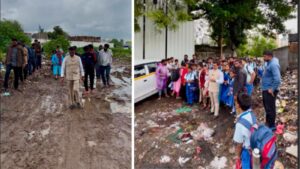 Pune: Dilapidated Road Puts Mahadevwadi Students At Risk; PMC Urged To Provide Immediate Alternative Access