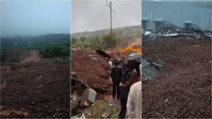 Pune Rains: Landslide Hits House In Maval's Patan Village; Family Feared Trapped Under Debris