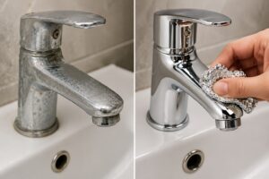 Don’t Throw Away Used Aluminum Foil: This Simple Cleaning Hack Can Help Remove Hard Water Stains