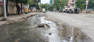 Pune: Raheja Vista Phase 3 Residents Allege Drainage System Failure As Foul Sewage Overflows On Road