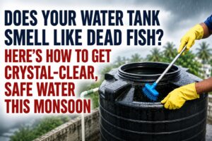 Does Your Water Tank Smell Like Dead Fish? Here's How to Get Crystal-Clear, Safe Water This Monsoon