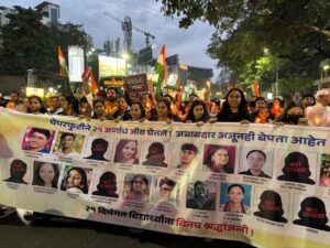 Pune: Thousands Join Congress-Led Candle March Seeking Justice For Students, Demand Action Over Exam Crisis