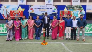 Amanora School Invests Student Leaders with Responsibility and Honour