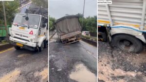 Pune: Road In Mundhwa Caves In Just Four Days After Repairs, PMC's Road Quality Under Scanner