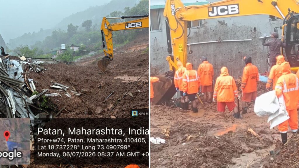 Pune Rains: PMRDA Launches Large-Scale Rescue Operations As Landslides, Flooding Disrupts Area; Dozens Evacuated Safely