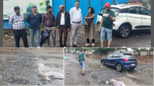 Pune: PMC Under Fire As Residents Raise Alarm Over Dangerous Road At NIBM Annexe In Mohamadwadi