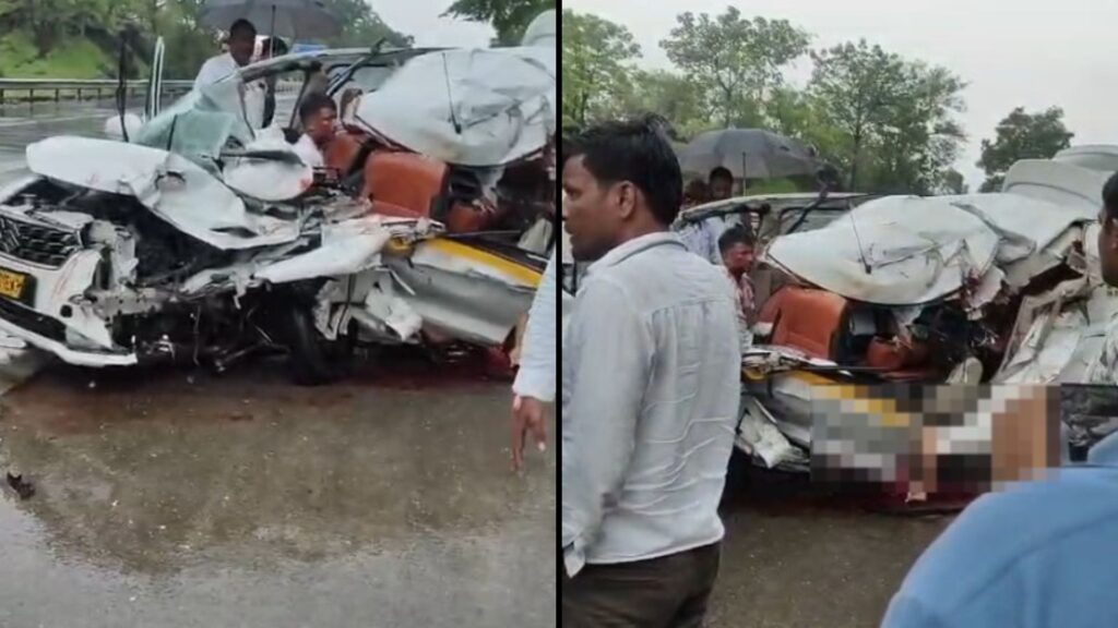 Two Killed, Five Injured After SUV Crashes Into Breakdown Truck on Mumbai-Pune Expressway
