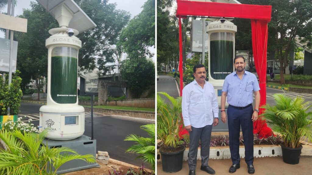 Pune: Amanora Township Installs Four AlgaeTree Units To Support Generation Of Clean Air